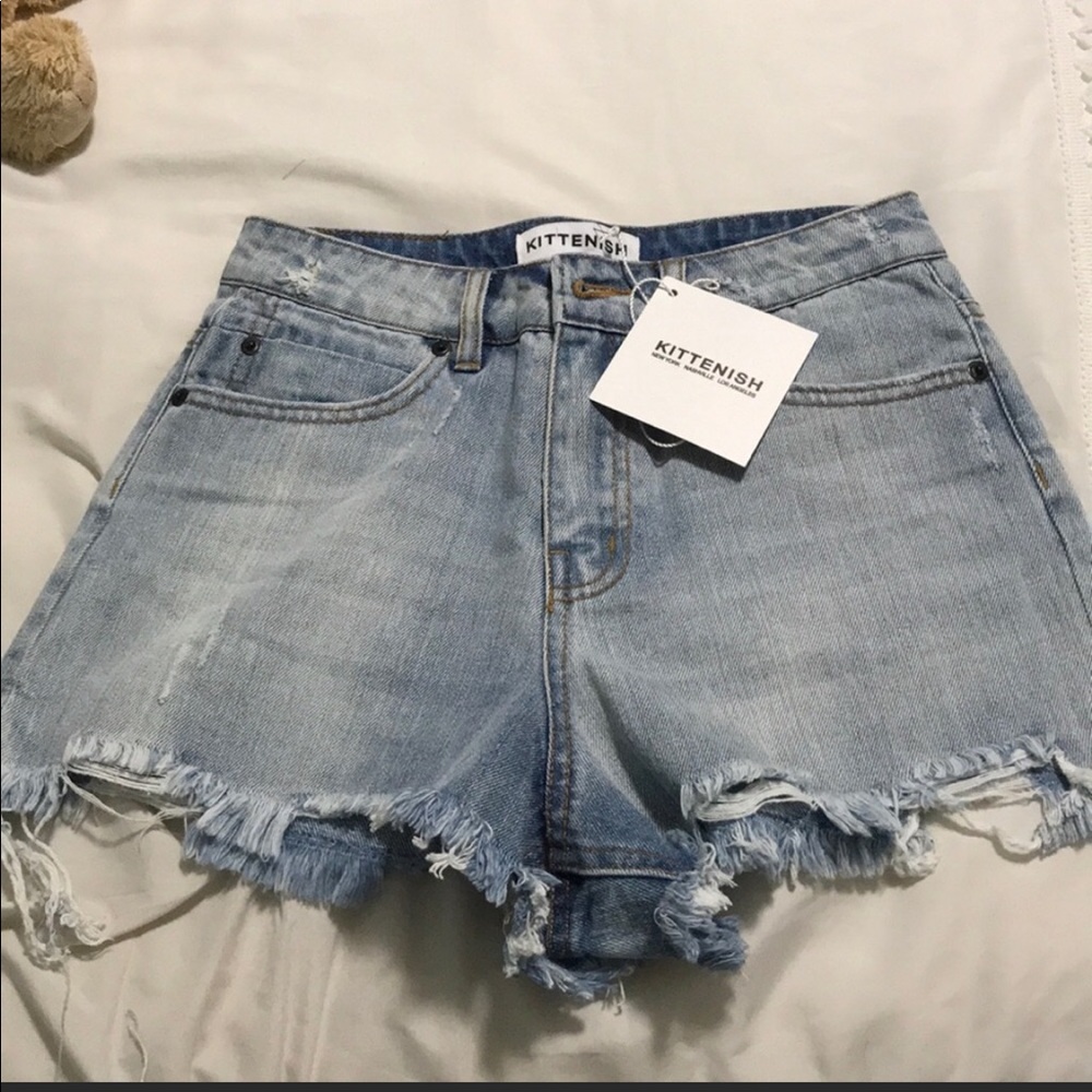 Kittenish Jean shorts